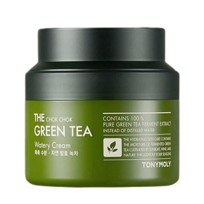 [TONYMOLY] The Chok Chok Green Tea Watery Moisture Cream 100ml-cream-Luxiface.com