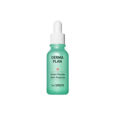 [The SAEM] DERMA PLAN Green Trouble Spot Ampoule 20ml-The SAEM-Luxiface