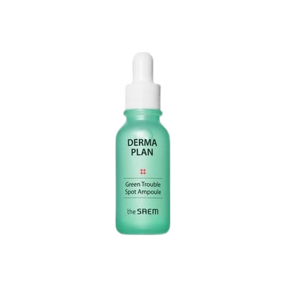 [The SAEM] DERMA PLAN Green Trouble Spot Ampoule 20ml-Luxiface.com