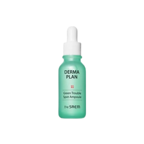 [The SAEM] DERMA PLAN Green Trouble Spot Ampoule 20ml-Luxiface.com