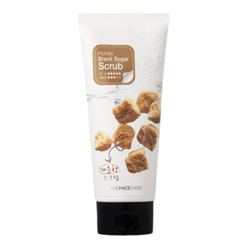 [The face shop] Honey Black Sugar Scrub 120ml-Scrub-Luxiface.com