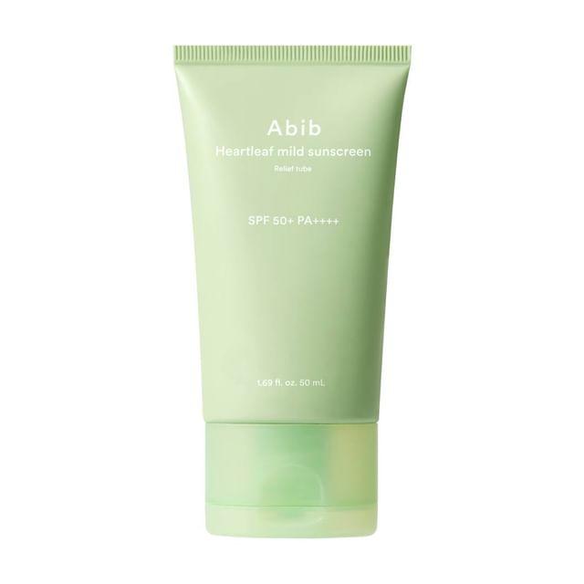 [Abib] Heartleaf Mild Sunscreen Relief Tube SPF50+ PA++++ 50ml image 2