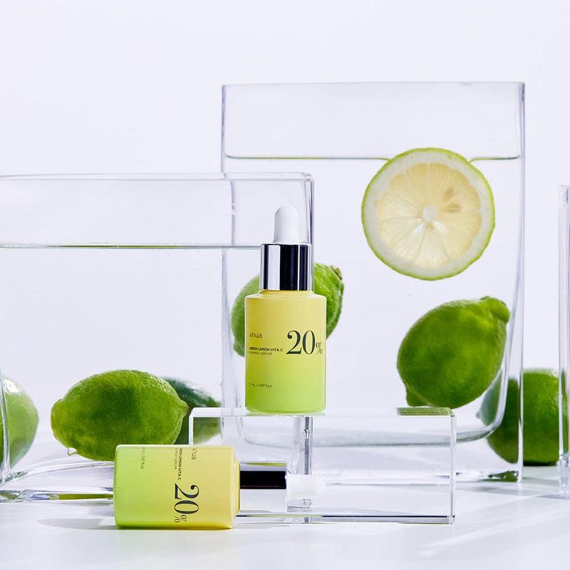 [Anua] Green Lemon Vitamin C Blemish Serum 20ml-Luxiface.com