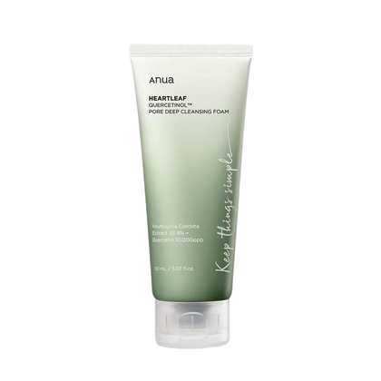 [Anua] Heartleaf Quercetinol Pore Deep Cleansing Foam 150ML-Luxiface.com
