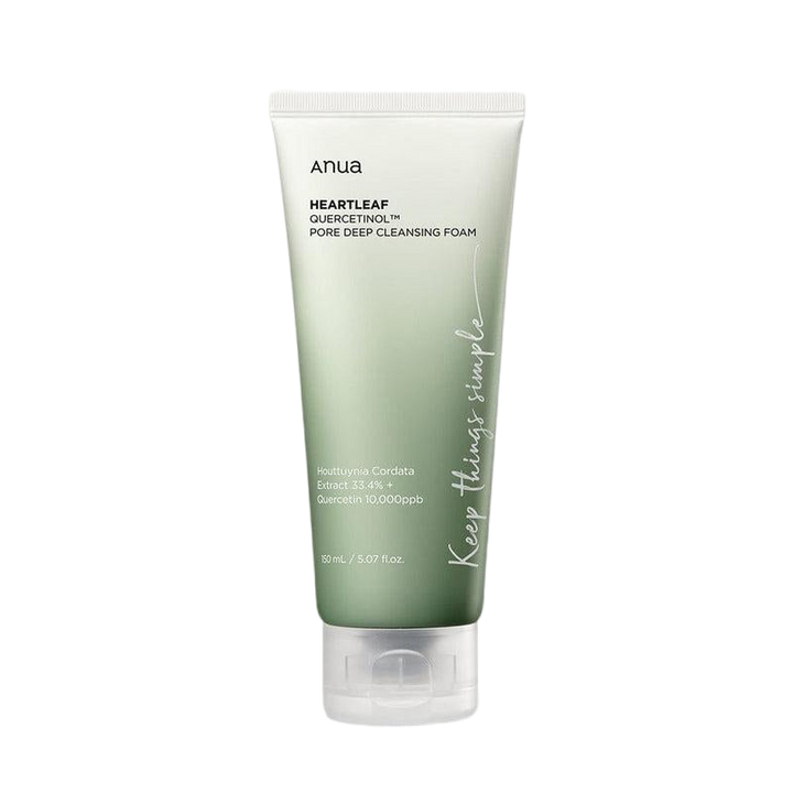 Anua Heartleaf Pore Control Cleansing4本 Anua] Heartleaf Quercetinol Pore Deep Cleansing Foam 150ML