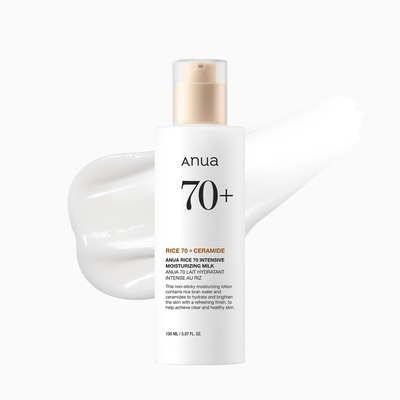[Anua] RICE 70 INTENSIVE MOISTURIZING MILK 150ml-Luxiface.com
