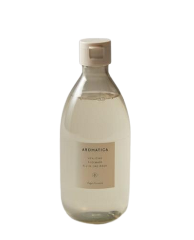 [Aromatica] Vitalizing Rosemary All-In-One Wash 300ml-Luxiface.com