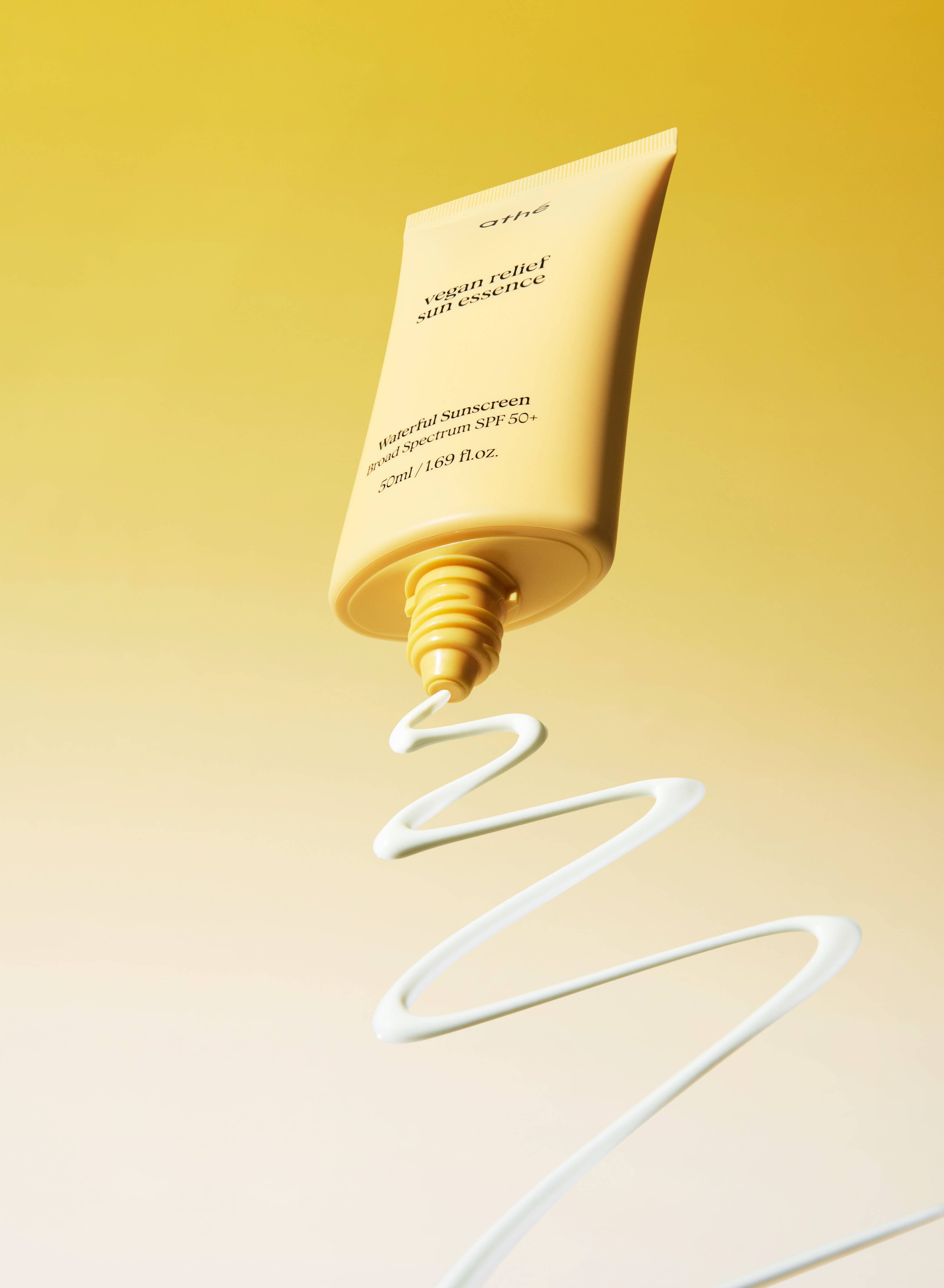 [athé] Vegan Relief Sun Essence SPF50+ PA++++ 50ml (OTC) image 3