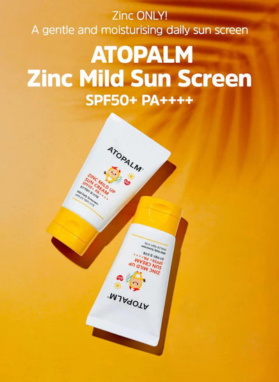 [ATOPALM] Zinc Mild Up Sun Cream SPF50+ PA++++ 65g-Luxiface.com