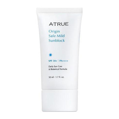 [Atrue] Origin Safe Mild Sunblock SPF50+ PA++++ 50g-Atrue-Luxiface