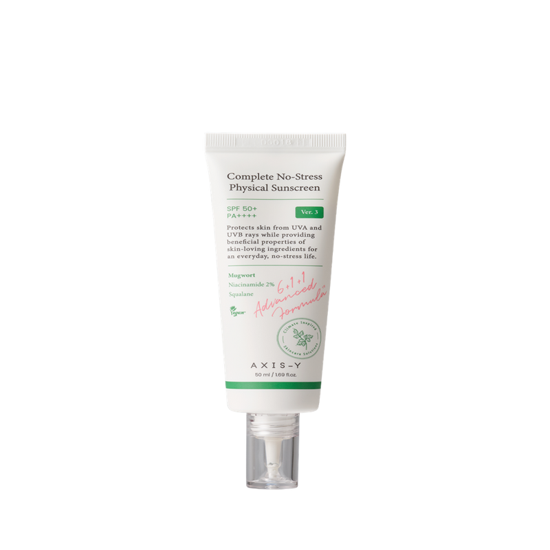 [AXIS-Y] Complete No-Stress Physical Sunscreen 50ml-Luxiface.com