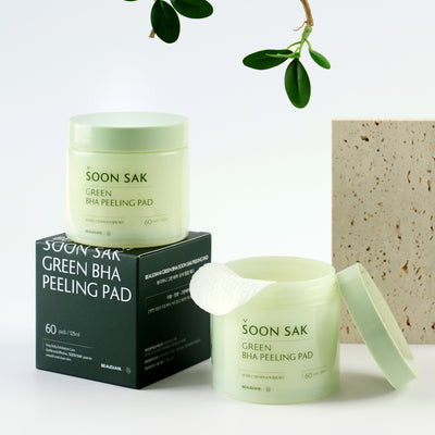 [Beaudiani] Green BHA Soon Sak Peeling Pad 60ea-Luxiface.com
