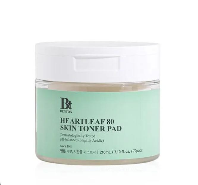 [benton] Heartleaf 80 Skin Toner Pad 210g / 70pcs image 2