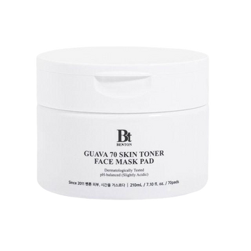 [benton] Guava 70 Skin Toner Face Mask Pad 210ml / 70pcs