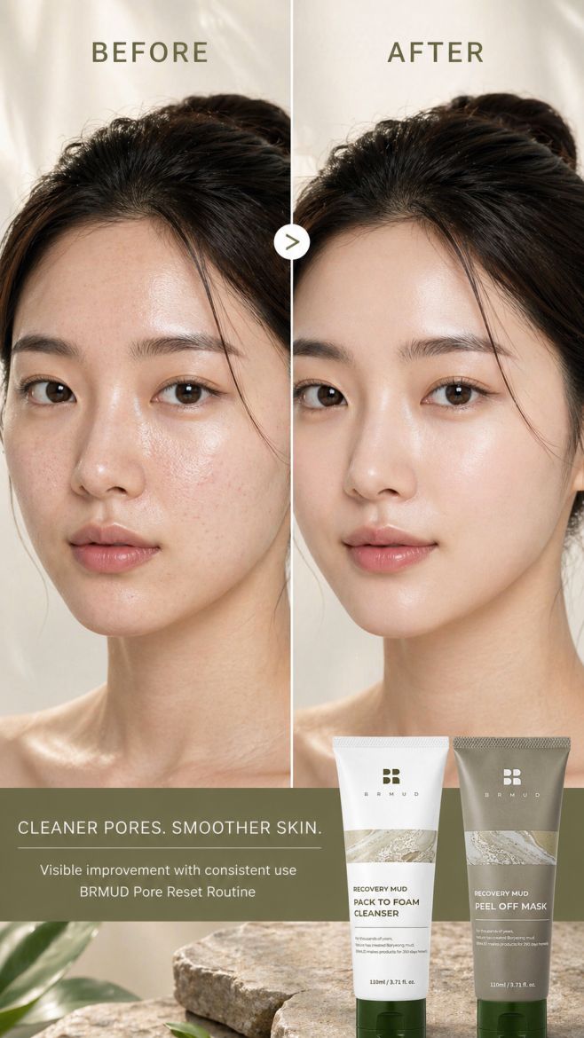 BRMUD Pore Care Mud Mask & Cleanser Duo-Luxiface.com