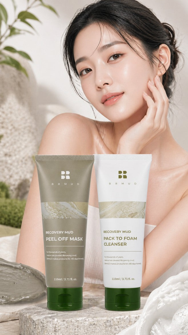 BRMUD Pore Care Mud Mask & Cleanser Duo-Luxiface.com