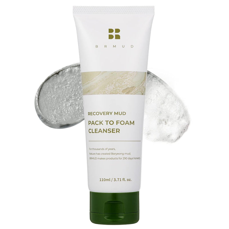 [BRMUD] Recovery Mud Pack To Foam Cleanser 110ml-Luxiface.com