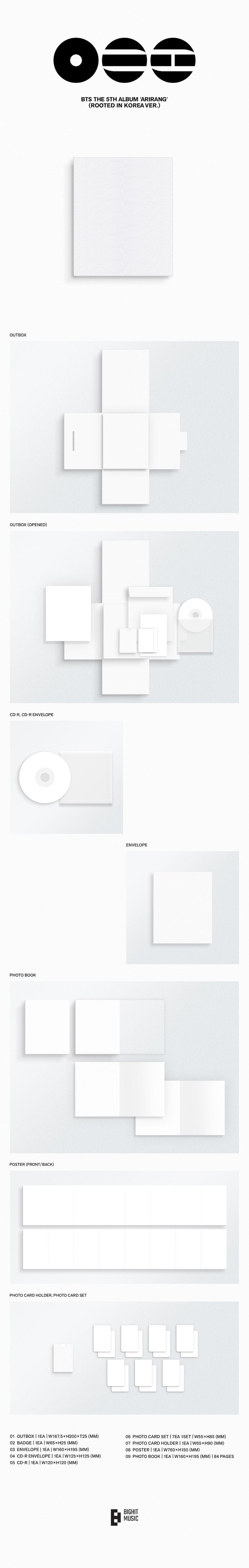 BTS] BTS ARIRANG - 2 versions (Set) – Luxiface.com