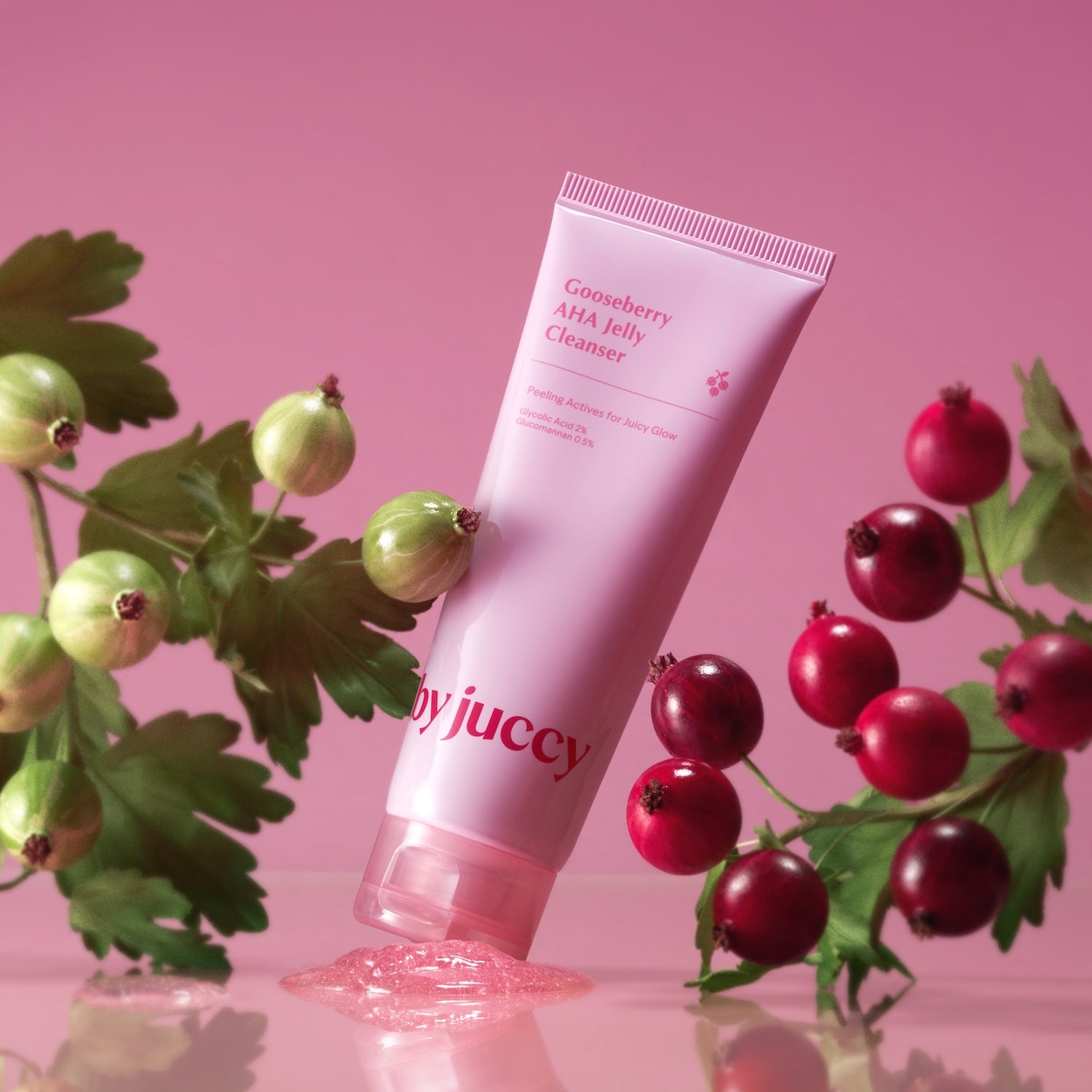 [By juccy] Gooseberry AHA Jelly Cleanser 120ml-Luxiface.com