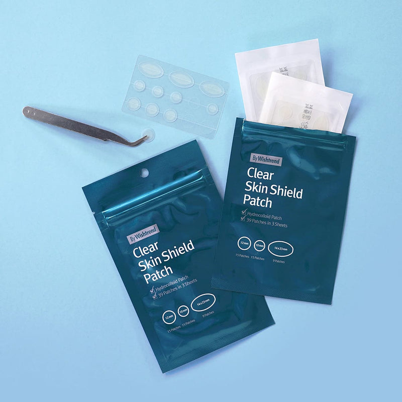 [ByWishtrend] By Wishtrend Clear Skin Shield Patch (39 Patches in 3 Sizes)-Luxiface.com