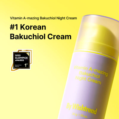 [ByWishtrend] By Wishtrend Vitamin A-mazing Bakuchiol Night Cream 30g-Luxiface.com