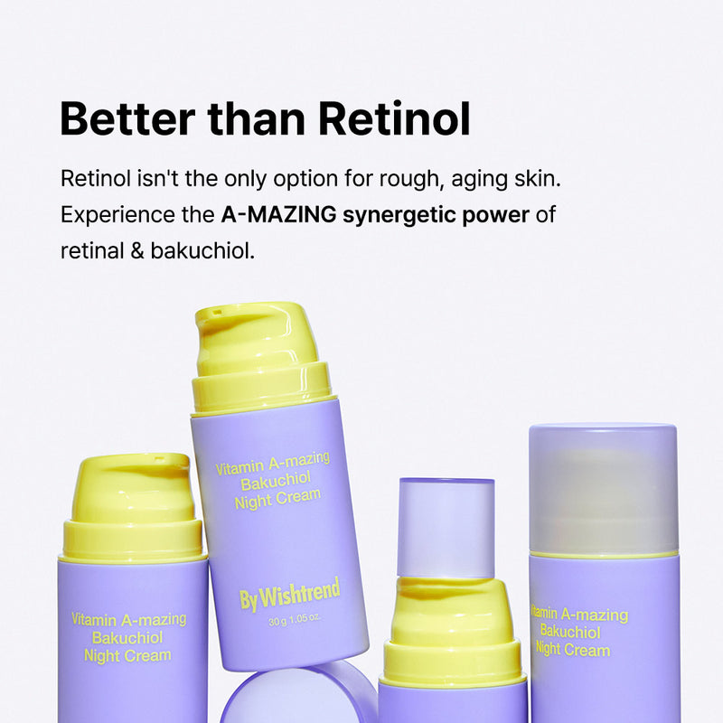 [ByWishtrend] By Wishtrend Vitamin A-mazing Bakuchiol Night Cream 30g-Luxiface.com