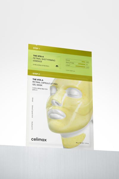 [celimax] The Vita-A Retinal Shot Tightening 2-Step Gel Mask 4ea image 1
