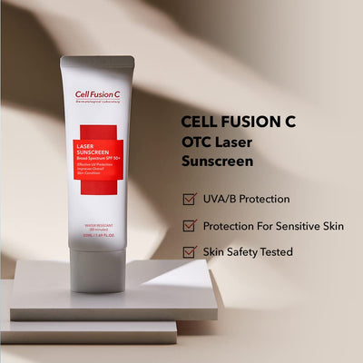 [CELL FUSION C] Laser Sunscreen 100 SPF 50+/PA+++ - 50ml-CELL FUSION C-Luxiface