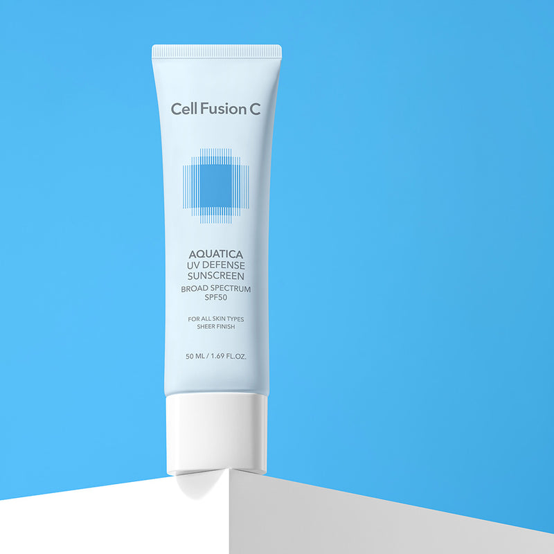 [CellFusionC] 1+1 Aquatica UV Defense Sunscreen OTC 50ml+50ml-Luxiface.com