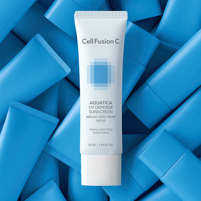 [CellFusionC] 1+1 Aquatica UV Defense Sunscreen OTC 50ml+50ml-Luxiface.com