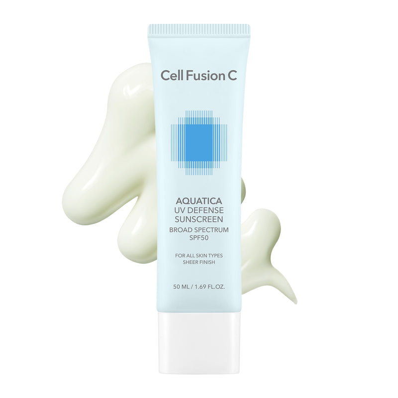 [CellFusionC] 1+1 Aquatica UV Defense Sunscreen OTC 50ml+50ml-Luxiface.com