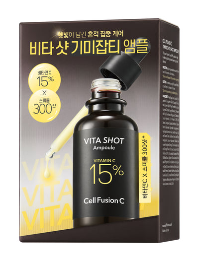 [CellFusionC] 1+1 Toning C Vita Shot Ampoule 20g+20g-Luxiface.com