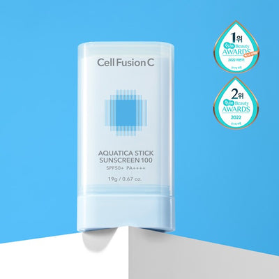 [CellFusionC] Aquatica Stick Sunscreen 100 SPF50+/PA++++ 19g-Luxiface.com