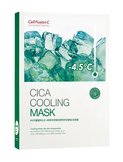 [CellFusionC] Cica Cooling Mask - 5 sheets-Luxiface.com