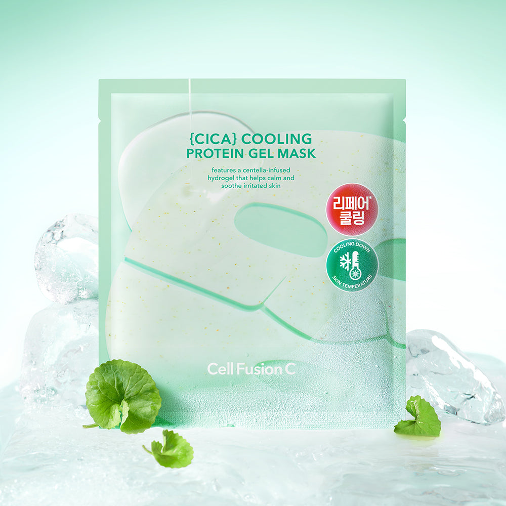 [CellFusionC] Cica Cooling Protein Gel Mask 35g*5ea image 2