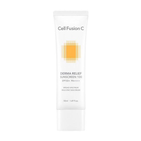 [CellFusionC] Derma Relief Sunscreen 100 SPF50+/PA++++ 50ml-Luxiface.com