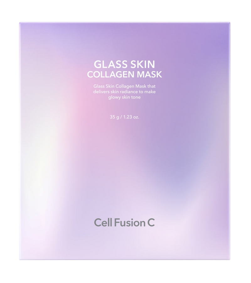 [CellFusionC] Glass Skin Collagen Mask 35g*5ea-Luxiface.com