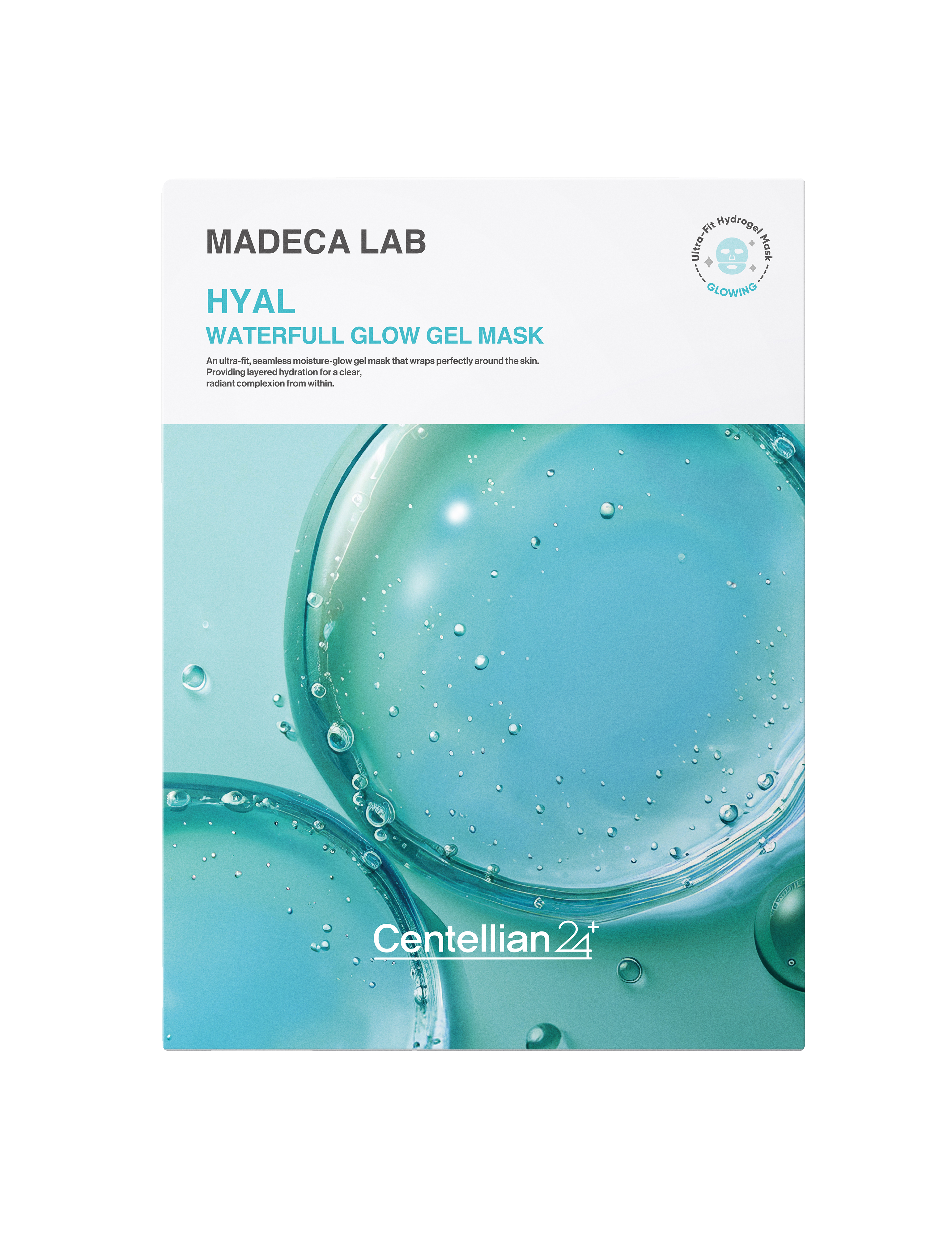 [Centellian24] Madeca Lab Hyal Waterfull Glow Gel Mask 5ea-Luxiface.com