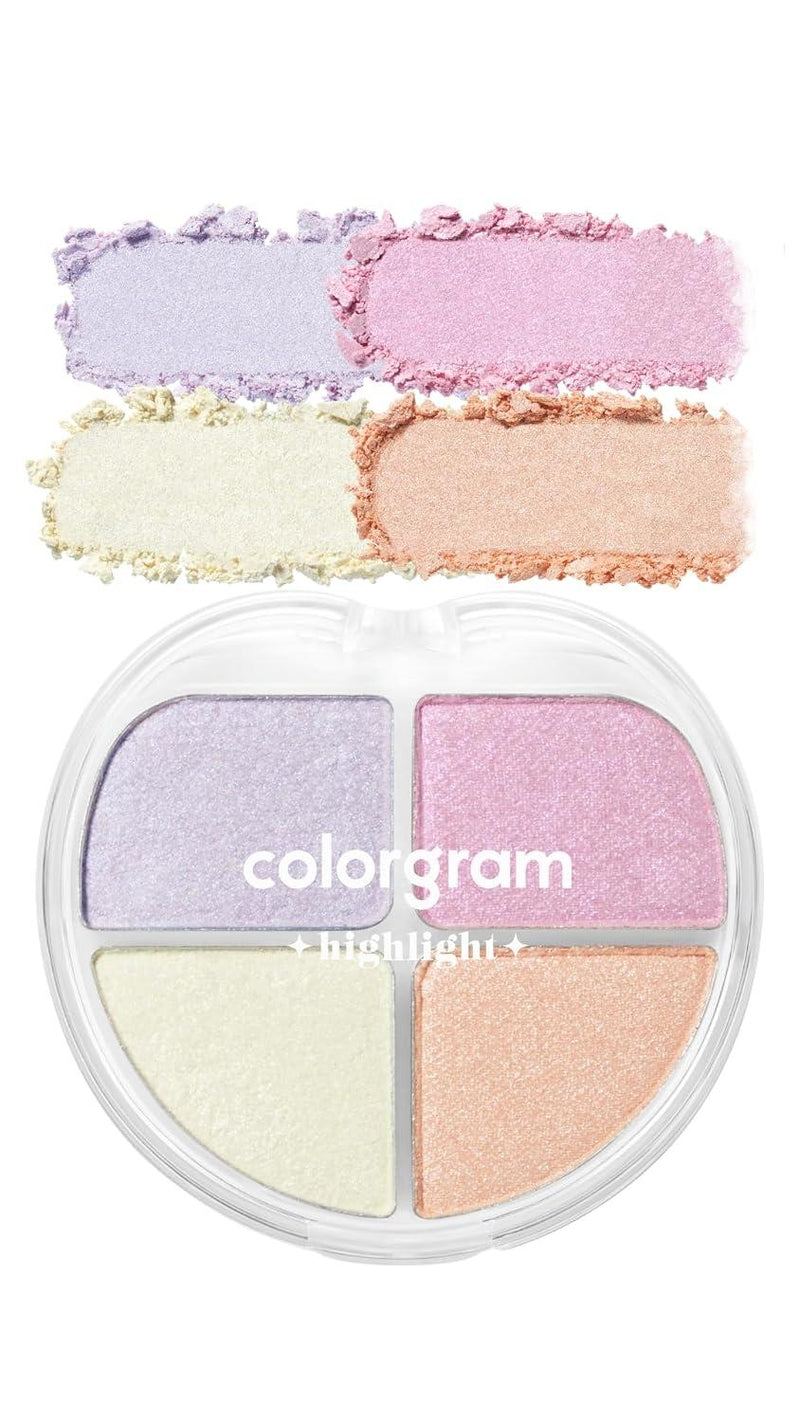 [Colorgram] Tintory Highlighter Palette 01 Jelly Beam-Luxiface.com