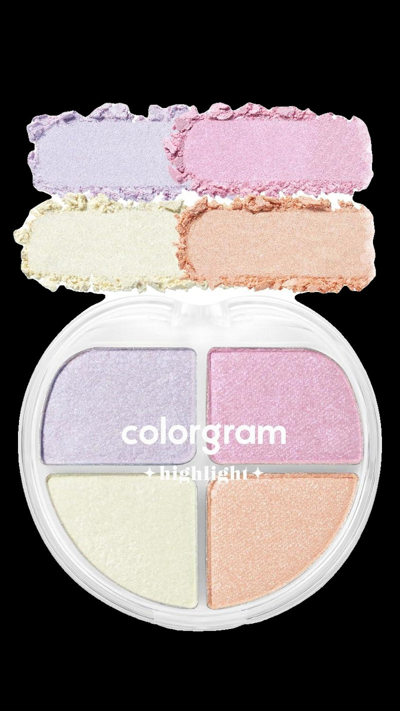 [Colorgram] Tintory Highlighter Palette 01 Jelly Beam-Luxiface.com