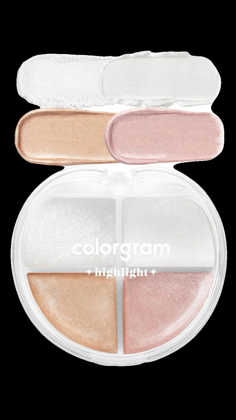 [Colorgram] Tintory Highlighter Palette 02 Cream Balm-Luxiface.com