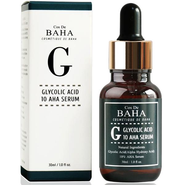 [CosDeBaha] G Glycolic Acid 10% AHA Serum 30ml image 1