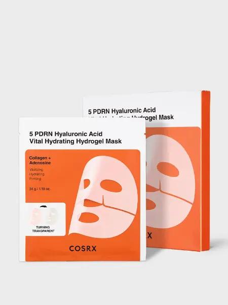 [Cosrx] 5 PDRN Hyaluronic Acid Vital Hydrating Hydrogel Mask 3ea image 1