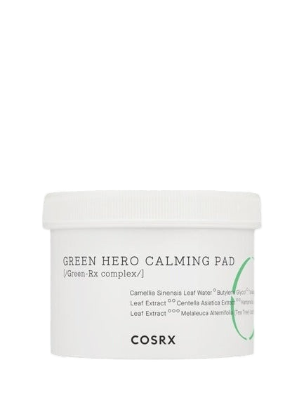 [Cosrx] One Step Green Hero Calming Pad 70pcs-Calming Pad-Luxiface.com