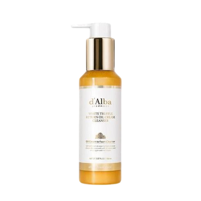 [d'Alba] White Truffle Return Oil Cream Cleanser 150ml-Luxiface.com