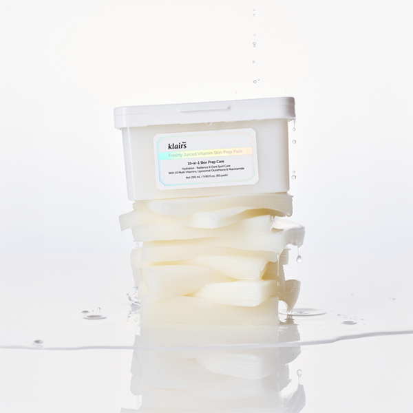 [Dear,Klairs] Freshly Juiced Vitamin Skin Prep Pads 290 mL 80Pads-Luxiface.com