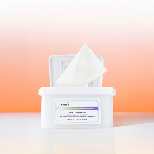 [Dear,Klairs] Freshly Juiced Vitamin Skin Prep Pads 290 mL 80Pads-Luxiface.com