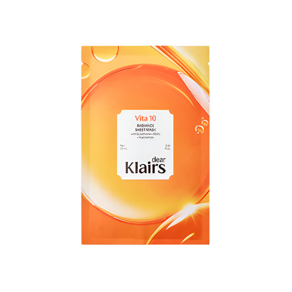 [Dear Klairs] Vita 10 Radiance Sheet Mask 25 ml