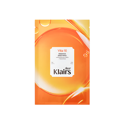 [Dear Klairs] Vita 10 Radiance Sheet Mask 5ea