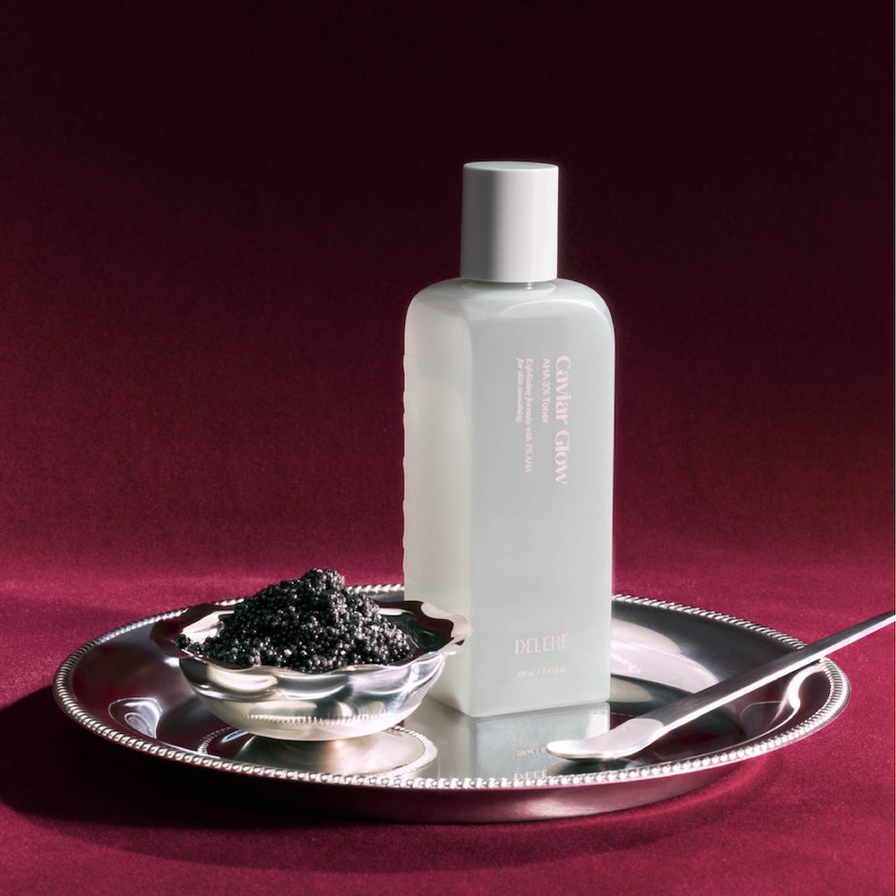 [DELERE] CAVIAR GLOW AHA 3% Toner 250ml image 2